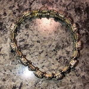 Iridescent women’s stackable bracelet.